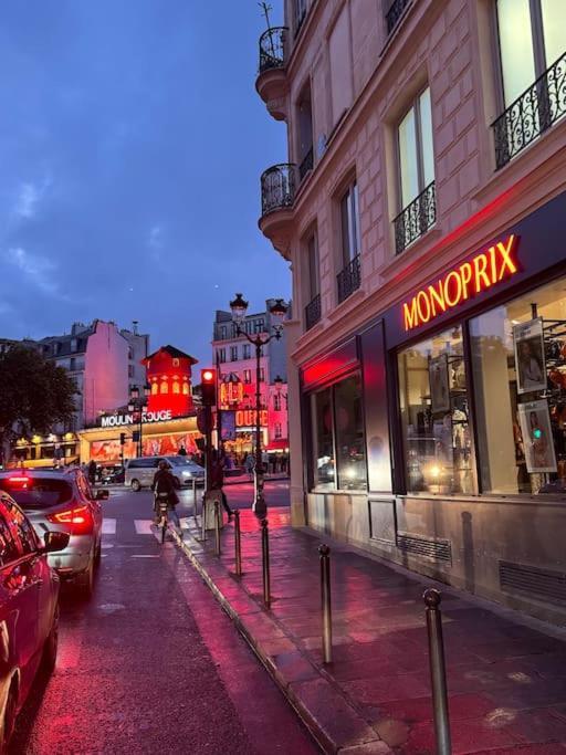 Charmant Appartement Au Moulin Rouge París Exterior foto
